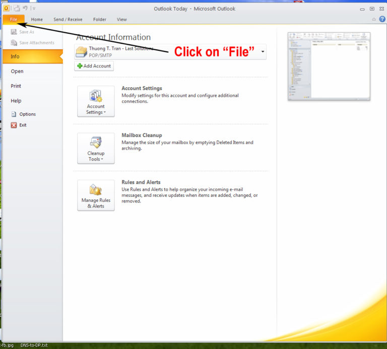 change outlook identity 2016 change outlook identity 2016